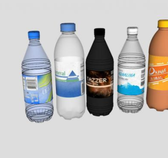 饮料酒水SU模型下载_sketchup草图大师SKP模型