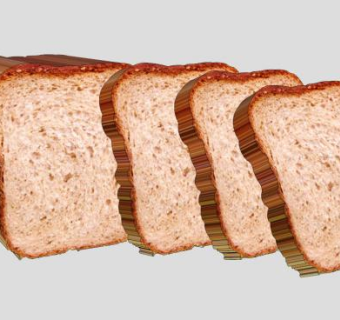 吐司面包SU模型下载_sketchup草图大师SKP模型