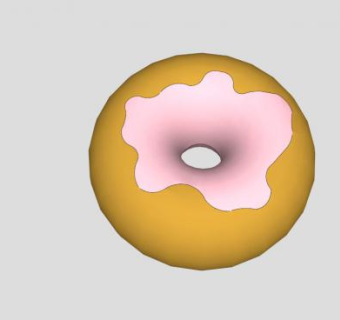 食品食物甜甜圈SU模型下载_sketchup草图大师SKP模型