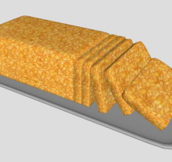 印尼食物饼干SU模型下载_sketchup草图大师SKP模型