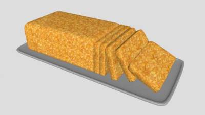 印尼食物饼干SU模型下载_sketchup草图大师SKP模型