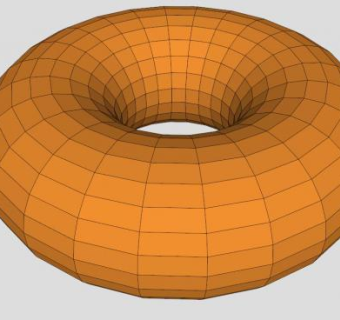 油炸甜甜圈SU模型下载_sketchup草图大师SKP模型