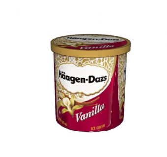 香草味哈根达斯SU模型下载_sketchup草图大师SKP模型