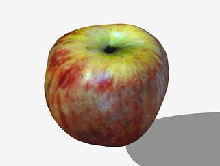 水果<em>营养</em>苹果SU模型下载_sketchup草图大师SKP模型