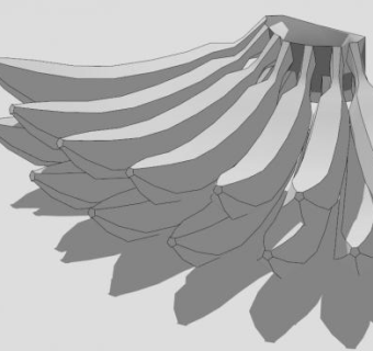 热带水果香蕉SU模型下载_sketchup草图大师SKP模型