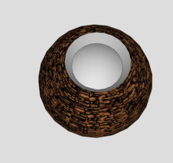 水果椰子SU模型下载_sketchup草图大师SKP模型