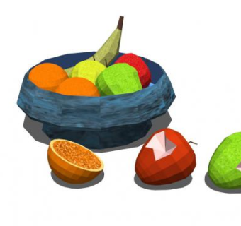 植物果实水果SU模型下载_sketchup草图大师SKP模型