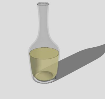 玫瑰花饮料SU模型下载_sketchup草图大师SKP模型