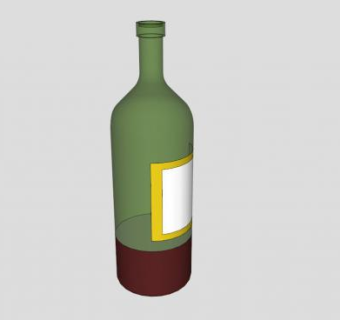 玻璃葡萄酒酒水SU模型下载_sketchup草图大师SKP模型