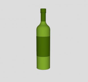 白葡萄酒玻璃酒水SU模型下载_sketchup草图大师SKP模型
