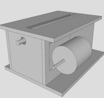 两款砂光机的SU模型设计_su模型下载 草图大师模型_SKP模型