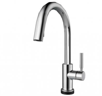 索娜铬单柄厨房水龙头SU模型下载_sketchup草图大师SKP模型