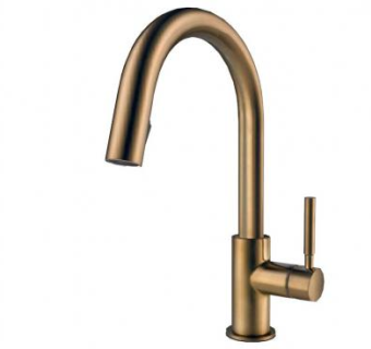 索娜拉丝青铜单手柄厨房水龙头SU模型下载_sketchup草图大师SKP模型