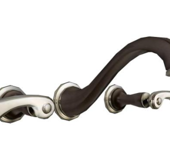 夏洛特壁挂式盥洗水龙头SU模型下载_sketchup草图大师SKP模型