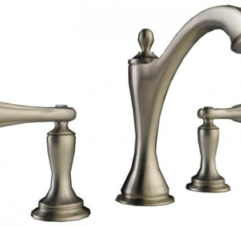 夏洛特盥洗金色水龙头SU模型下载_sketchup草图大师SKP模型