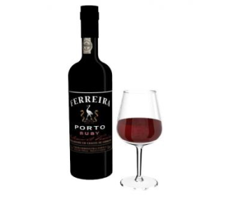 葡萄酒与酒杯SU模型下载_sketchup草图大师SKP模型