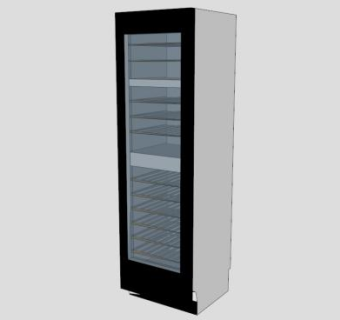 德国美诺公司冰箱SU模型下载_sketchup草图大师SKP模型