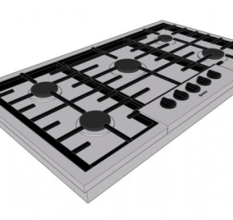 博世炉灶面SU模型下载_sketchup草图大师SKP模型