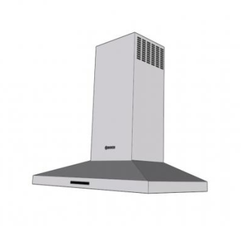 博世抽油烟机SU模型下载_sketchup草图大师SKP模型