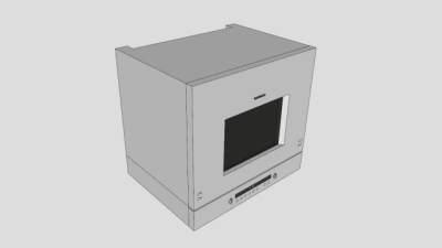 厨房加热烤箱SU模型下载_sketchup草图大师SKP模型