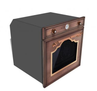 厨房银色烤箱SU模型下载_sketchup草图大师SKP模型