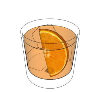 尼格罗尼鸡尾酒SU模型下载_sketchup草图大师SKP模型