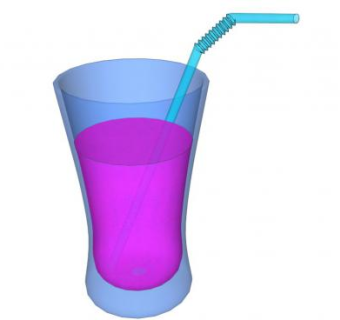 紫色果汁SU模型下载_sketchup草图大师SKP模型