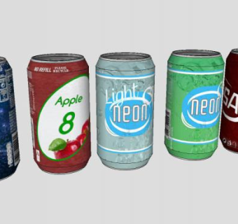 苏打水SU模型下载_sketchup草图大师SKP模型