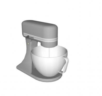 台面混合器SU模型下载_sketchup草图大师SKP模型