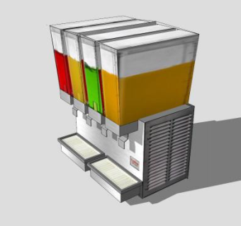 果汁机SU模型下载_sketchup草图大师SKP模型