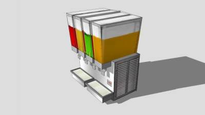 果汁机SU模型下载_sketchup草图大师SKP模型