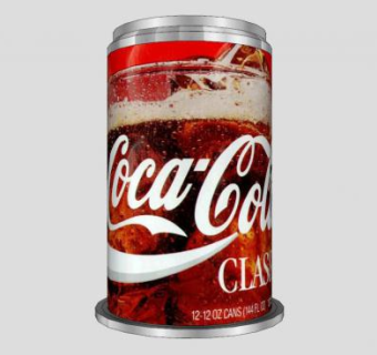 可口可乐隔音亭SU模型下载_sketchup草图大师SKP模型