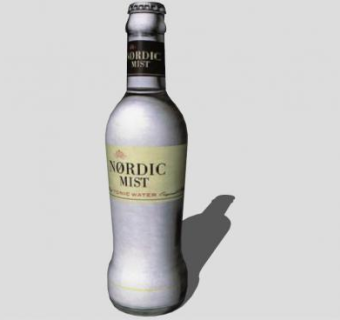 啤酒瓶SU模型下载_sketchup草图大师SKP模型