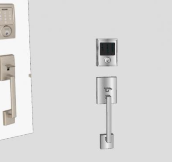 智能门把手SU模型下载_sketchup草图大师SKP模型