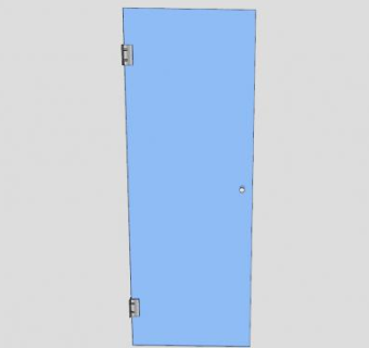淋浴玻璃门SU模型下载_sketchup草图大师SKP模型