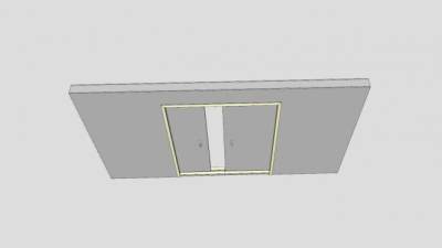 滑门SU模型下载_sketchup草图大师SKP模型