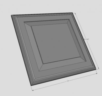 橱柜门SU模型下载_sketchup草图大师SKP模型