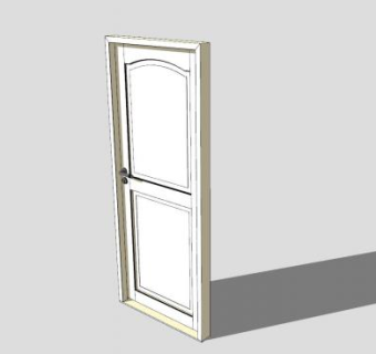 双折门SU模型下载_sketchup草图大师SKP模型