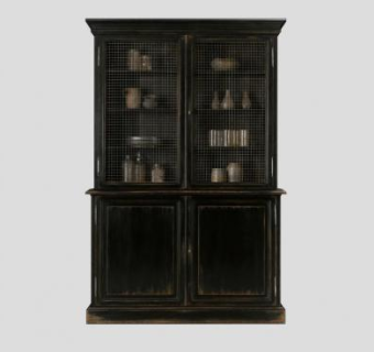 餐具柜SU模型下载_sketchup草图大师SKP模型