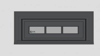 平开门SU模型下载_sketchup草图大师SKP模型