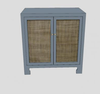 储藏柜SU模型下载_sketchup草图大师SKP模型