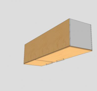 实木型橱柜SU模型下载_sketchup草图大师SKP模型