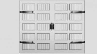 马丁车库门SU模型下载_sketchup草图大师SKP模型