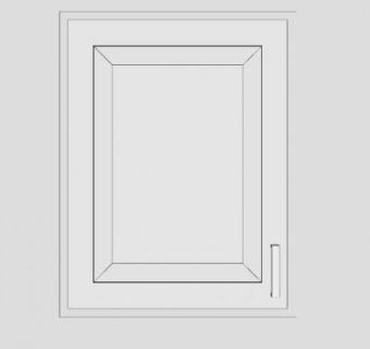 模压橱柜门SU模型下载_sketchup草图大师SKP模型