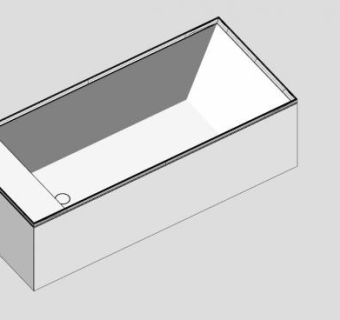 浴室温泉浴缸SU模型下载_sketchup草图大师SKP模型