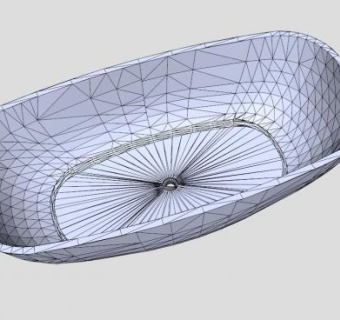 黎明自由浴水浴SU模型下载_sketchup草图大师SKP模型