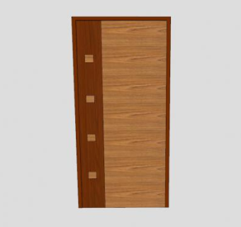 免漆门板SU模型下载_sketchup草图大师SKP模型