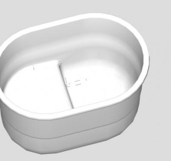 维多利亚浴缸SU模型下载_sketchup草图大师SKP模型