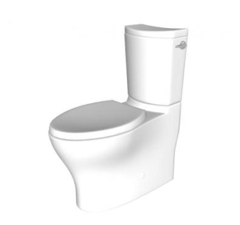 双重厕所白色马桶SU模型下载_sketchup草图大师SKP模型