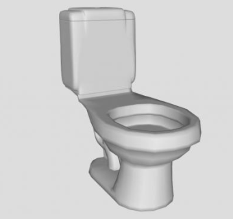 厕所罗克顿公厕SU模型下载_sketchup草图大师SKP模型